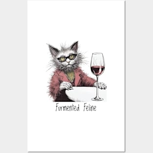 Furmented Feline Posters and Art